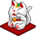 Goodluck Cat 2 — cartoon emoji for Slack & Discord