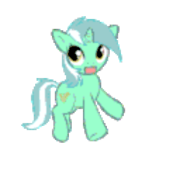 Mlpony Excited — cartoon emoji for Slack & Discord (Discord)