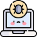 Computer Bug — cartoon emoji for Slack & Discord