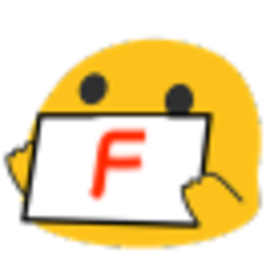 Blob F — cartoon emoji for Slack & Discord (Discord)