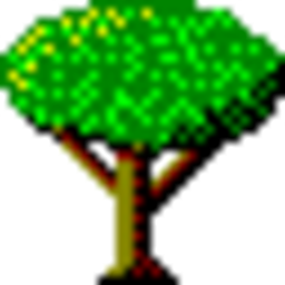 Fall Leaves Tree — cartoon emoji for Slack & Discord (Discord)