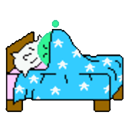Greenkao Bed — cartoon emoji for Slack & Discord (Discord)