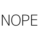 Nope 3 — text emoji for Slack & Discord