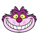 Cheshire Grin — cartoon emoji for Slack & Discord