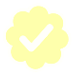Verified Yellow — symbol emoji for Slack & Discord (Discord)
