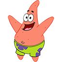 Patrick Yay — cartoon emoji for Slack & Discord