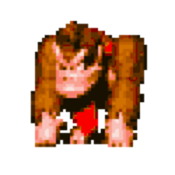 Donky Kong Shake — cartoon emoji for Slack & Discord (Discord)