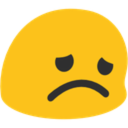 Blob Sad — yellow emoji for Slack & Discord (Discord)