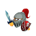 Knight 4 — cartoon emoji for Slack & Discord