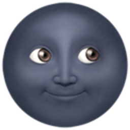 Moonblack — moon emoji for Slack & Discord (Discord)