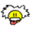 Einstein — cartoon emoji for Slack & Discord