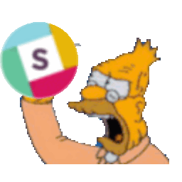 Old Man Yells At Slack — cartoon emoji for Slack & Discord (Discord)