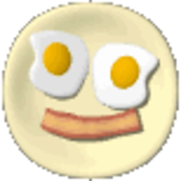Breakfast Smile — cartoon emoji for Slack & Discord (Discord)