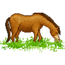 Horse Grass — pixel-art emoji for Slack & Discord