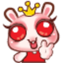 Bunny Peace — cartoon emoji for Slack & Discord