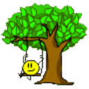 Tree Swing — cartoon emoji for Slack & Discord