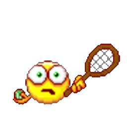 Tennis 3 — cartoon emoji for Slack & Discord (Discord)