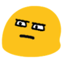 Blob Glare — cartoon emoji for Slack & Discord