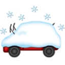 Car Snow — car emoji for Slack & Discord