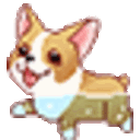Corgi Swim — corgi emoji for Slack & Discord