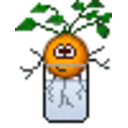 Plant Bulb — cartoon emoji for Slack & Discord