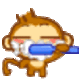 Monkey Brush Teeth — cartoon emoji for Slack & Discord (Discord)