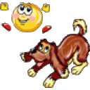 Dog Bouncing — dog emoji for Slack & Discord