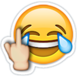 Laugh Crying Fu — emotion emoji for Slack & Discord (Discord)