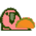 Taco Parrot — cartoon emoji for Slack & Discord