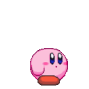 Kirby Walk — cartoon emoji for Slack & Discord
