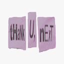 Thankunext — text emoji for Slack & Discord