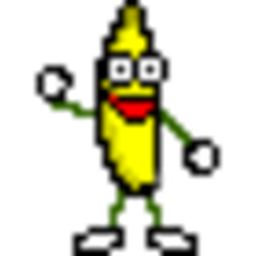 Banana Wave — cartoon emoji for Slack & Discord (Discord)