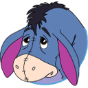 Eeyore — cartoon emoji for Slack & Discord