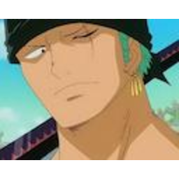 Roronoa Zoro — cartoon emoji for Slack & Discord (Discord)