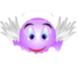 Angel Purple — angel emoji for Slack & Discord (Discord)