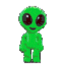 Alien Dance — cartoon emoji for Slack & Discord (Slack)