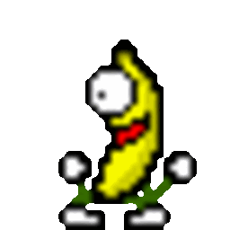 Bananadance Cyclops 2 — cartoon emoji for Slack & Discord (Discord)