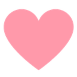 Pink Heart Simple — heart emoji for Slack & Discord (Discord)