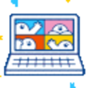 Zoom Meeting — technology emoji for Slack & Discord (Slack)