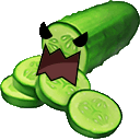 Less Angry Pickle — cartoon emoji for Slack & Discord