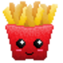 Fries Cute — cartoon emoji for Slack & Discord (Discord)