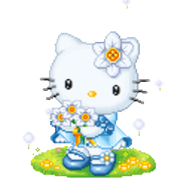 Hellokitty Flowers — cute emoji for Slack & Discord (Discord)