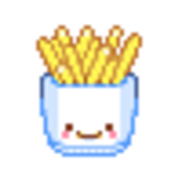 French Fries 5 — food emoji for Slack & Discord (Discord)