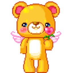 Teddybear — cartoon emoji for Slack & Discord (Discord)