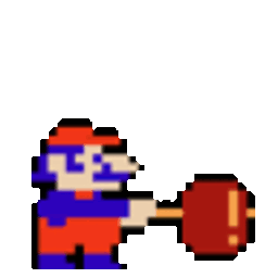 Mario Hammer — gaming emoji for Slack & Discord (Discord)
