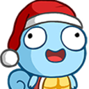 Christmaspokeq — cartoon emoji for Slack & Discord