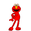 Elmo 2 — cartoon emoji for Slack & Discord
