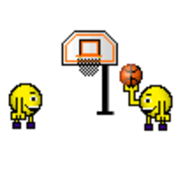 Basketball 5 — sports emoji for Slack & Discord (Discord)