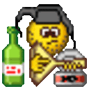 Music 2 — cartoon emoji for Slack & Discord