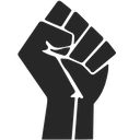 Black Lives Matter Fist — symbol emoji for Slack & Discord